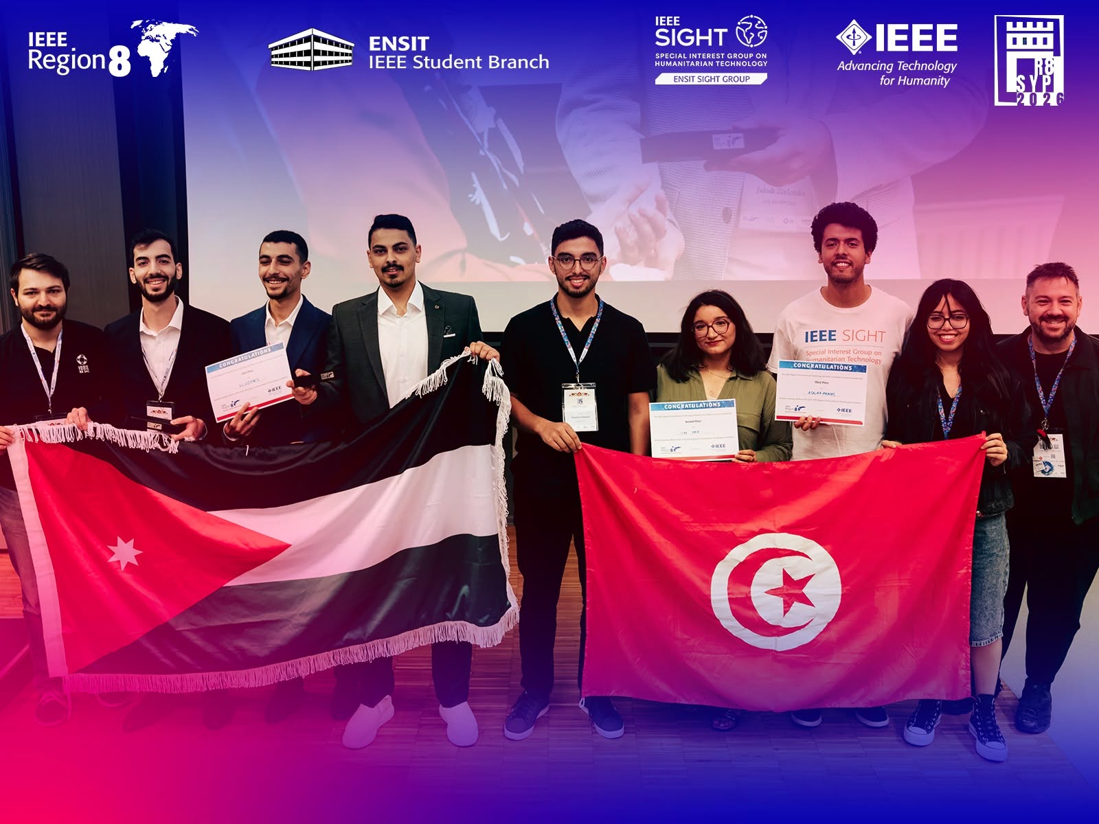 IEEE Region 8 Humanitarian Technologies Hackathon award